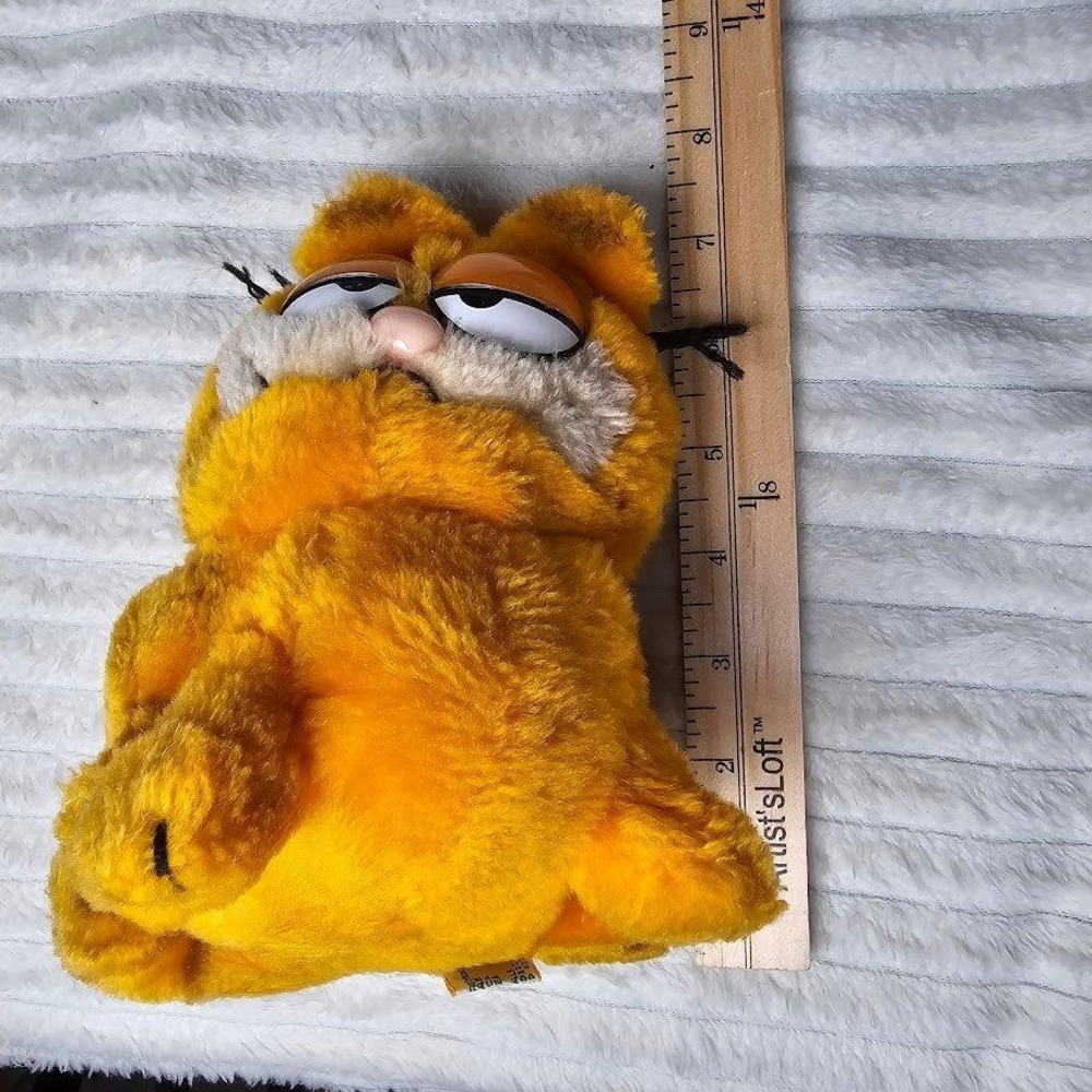 Dakin Garfield Plush 7" Orange Striped Vintage 80s Retro Collectible Toy - Picture 9 of 10